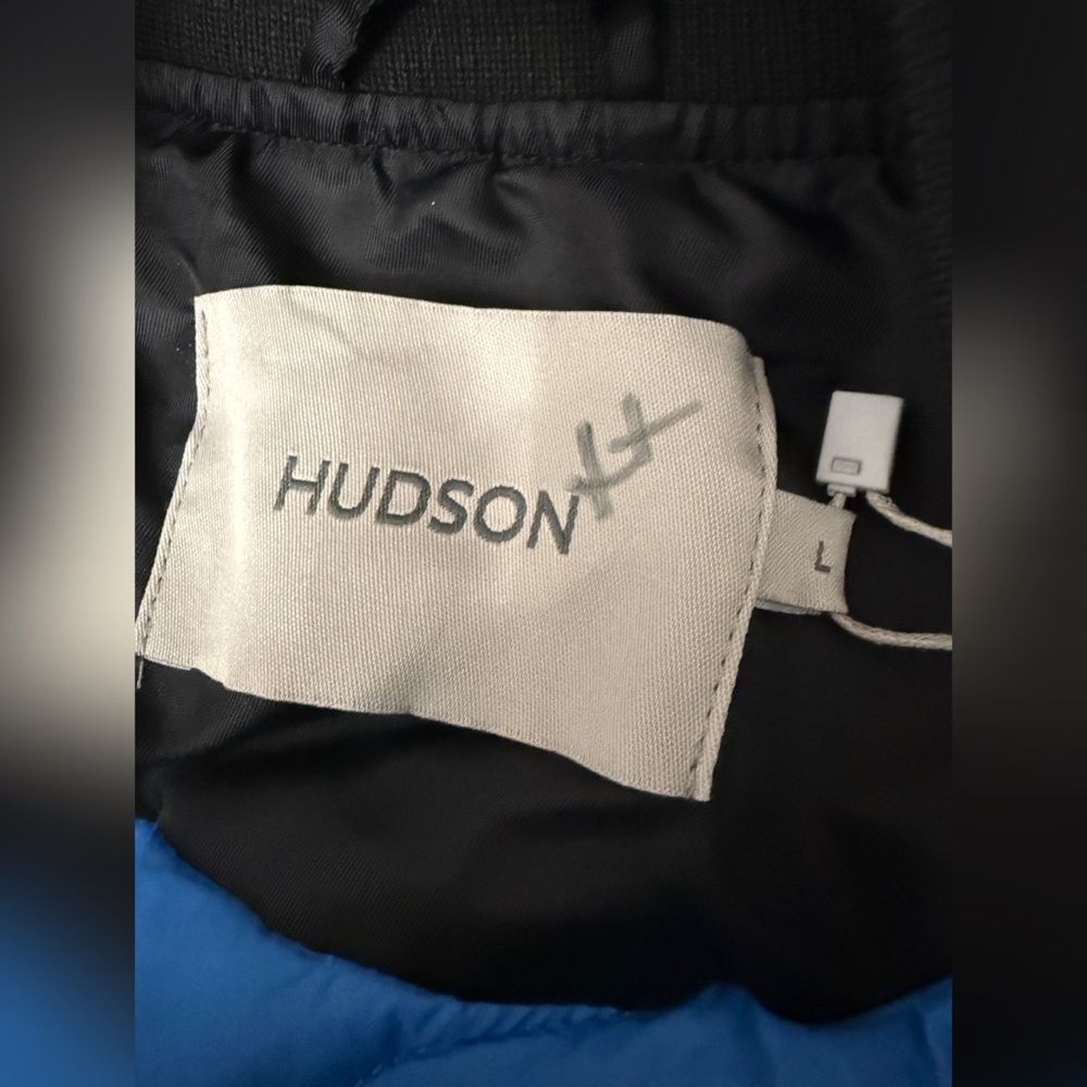 Hudson Jeans Black Bomber Jacket - Picture 9 of 16